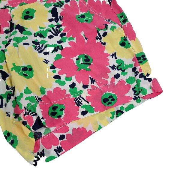 lilly pulitzer Callahan Doodle Bug Daisy Shorts 00 Colorful Floral 100% Cotton - Picture 2 of 11